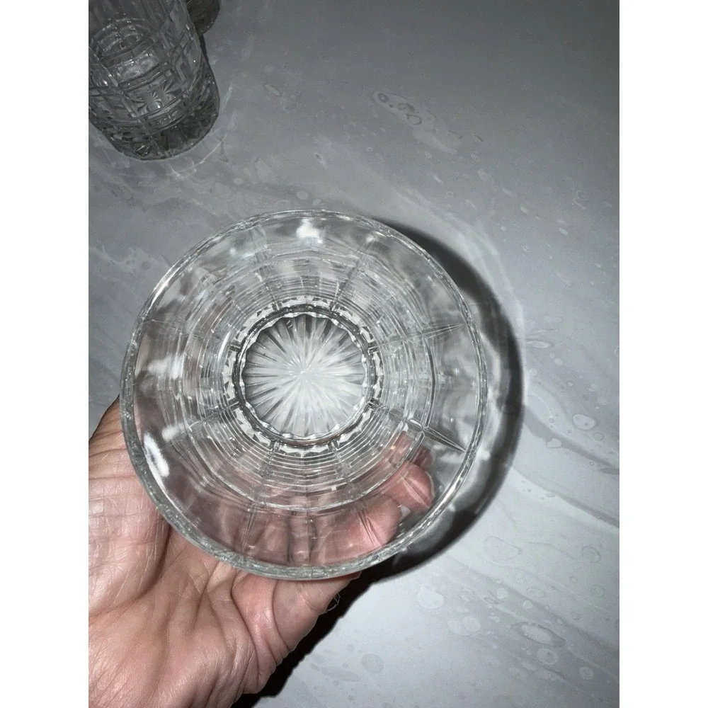 Cristal Darques Durrand Carrolton Double Old Fashioned Glasses (6) Excellent